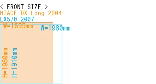 #HIACE DX Long 2004- + LX570 2007-